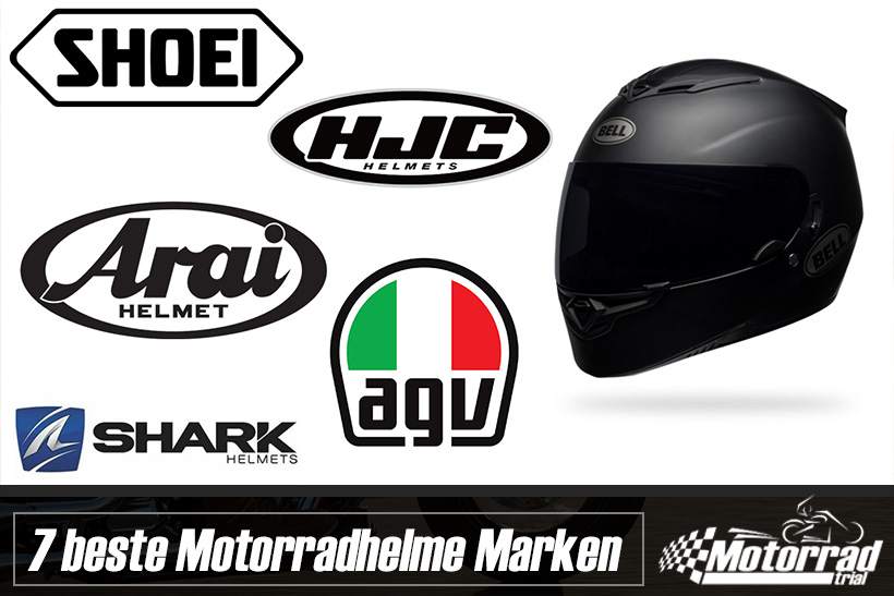 7 beste Motorradhelme Marken 2023.